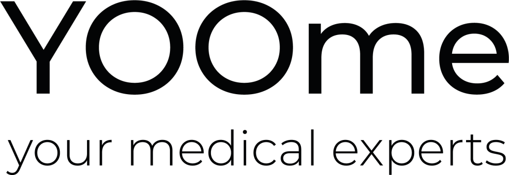 YOOme - your medical experts Logo schwarz