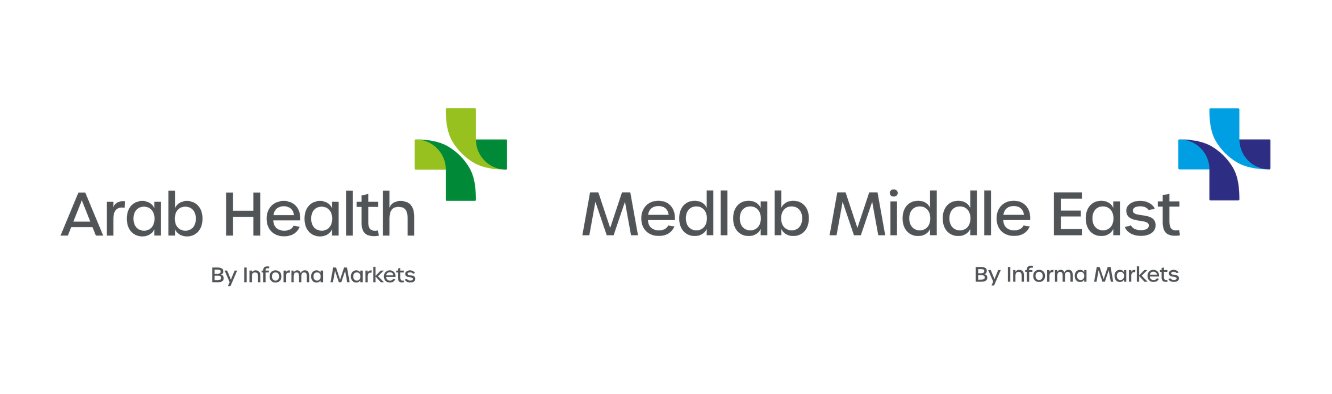 Banner ArabHealth und Medlab 2025